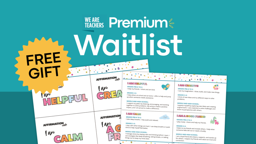 We Are Teachers Premium Membership Waitlist