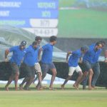 What are the chances of rain on Day 2 of 1st SL vs IND 2026 Test?