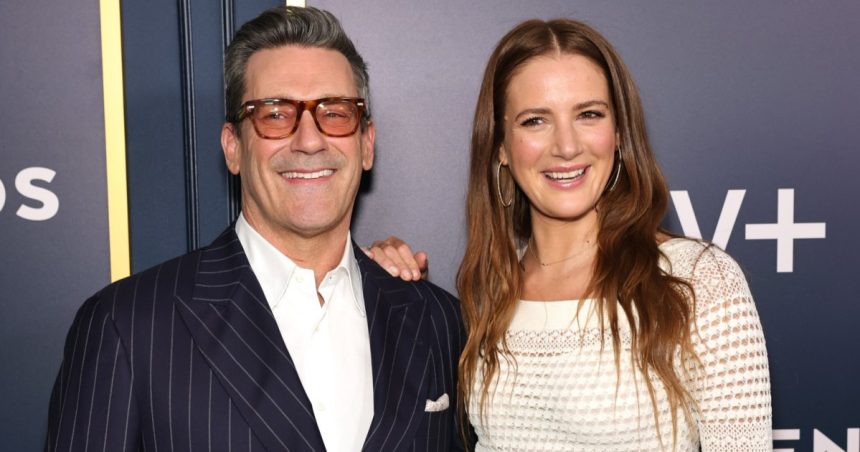 Why Jon Hamm Changed His Mind About Kids With Anna Osceola