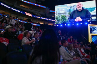 John Fetterman makes surprise video for GOP convention : NPR