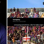 Fans call out Barcelona star for his showing despite their 5-1 win over Feyenoord in UCL clash