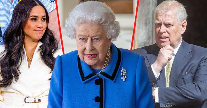 Queen Elizabeth II Snubbed Meghan and Prince Andrew on Her Deathbed
