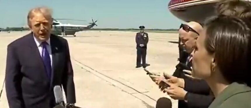 Trump Blows Up When Asked Why Republicans Are Fleeing His Convention